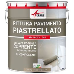 Arcapoxy Pavimento Piastrellato 1 kg (fino a 12.5 m² in 2 strati) RAL 1019 - Beige Grigiastro