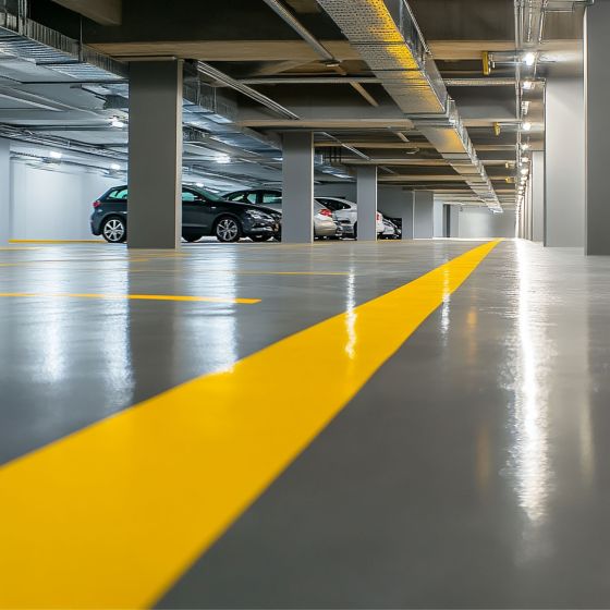 Pintura epoxi suelo industriale, aparcamiento: REVEPOXY TRÁFICO INTENSO