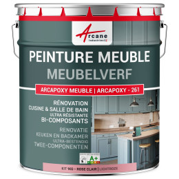 Meubelverf voor Keuken. Werkblad en Badkamer - ARCAPOXY -261 1 kg tot 12 m²  - Lichtroze - RAL 3015