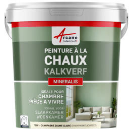 Witte natuurlijke kalkverf voor binnen Maison Etanche