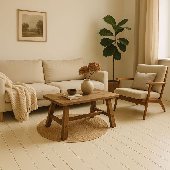 Pintura para parquet : ARCADÉCO - 1666 - Mise en situation - Ivoire clair