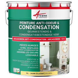 Anti-condensatie. geur- en schimmelverf voor vochtige ruimtes: ARCASCREEN -1212 10 L - Felgeel - RAL 095 90 50