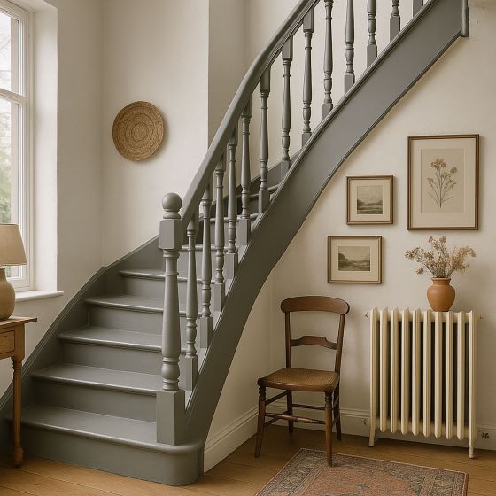 Pittura per scala interna : ARCADÉCO - 1668 - Mise en situation - Gris mortier