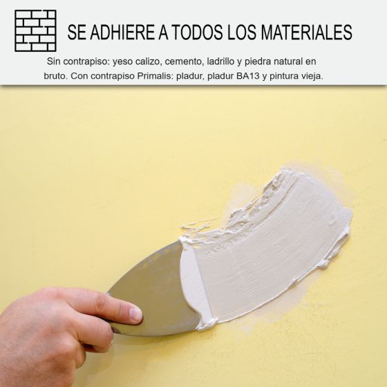 Enlucido de cal fino para decoración interior y exterior - TRADIPLUS