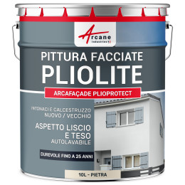 ARCAFAÇADE PLIOPROTECT 10 L (+ o - 80 m² in 1 strato) Pietra - RAL 090 90 10