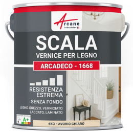 Pittura per scala interna beige : ARCADECO - 1668 4 kg - Avorio Chiaro - RAL 1015