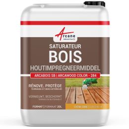 Houten terrasverzadiger in natuurlijk hout: ARCABOIS SB