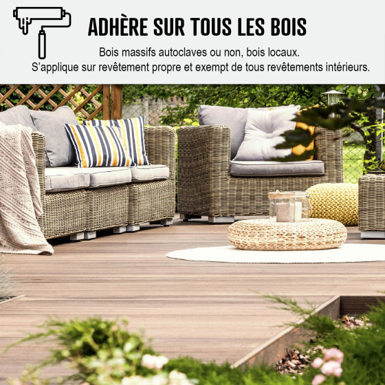 saturateur terrasse bois - ARCABOIS