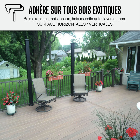 saturateur bois terrasse - ARCABOIS SB EXOTIQUE