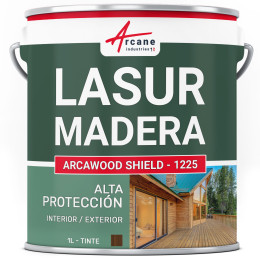 Barniz para madera exterior / interior ARCALASURE HYDRO 1 L - Wengué