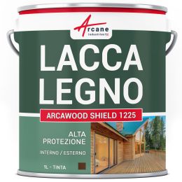 Impregnante per legno esterno/interno: ARCAWOOD SHIELD 1225 noce