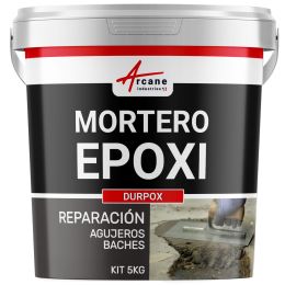 Mortero epoxi de reparación para agujeros y baches: DURPOX
