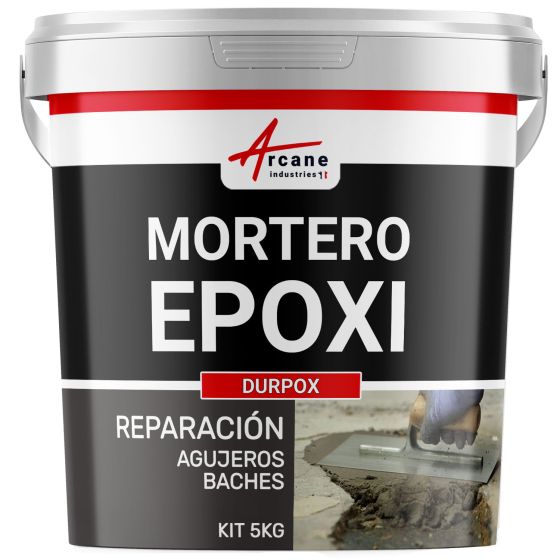 Mortero epoxi de reparación para agujeros y baches: DURPOX