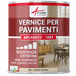 Pittura per pavimenti interni ARCADECO - 1693 1 kg - Avorio Chiaro - RAL 1015
