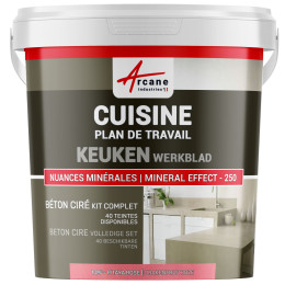 Beton cire Keuken Werkblad Achterwand Drakenfruitroze - 10 m²