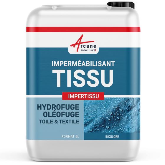 Impermeabilisant Tissus Textile : IMPERTISSU - Transparent - 5 L (jusqu'à 50 m²)