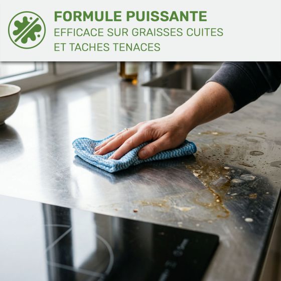 Nettoyant dégraissant pour cuisine naturel : ARCANET Cuisine - Certifié ECOCERT