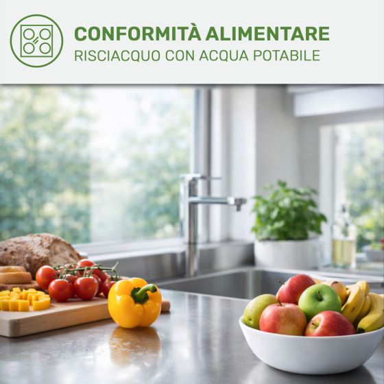 Detergente sgrassante per cucina naturale : Arcanet - 1747 - Certificato ECOCERT