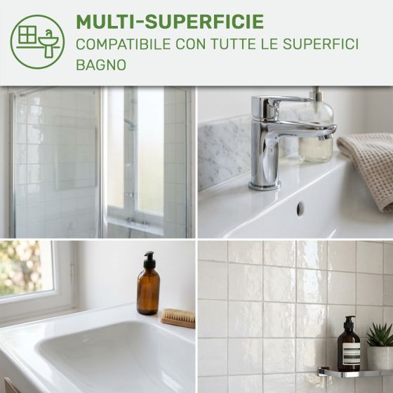 Detergente Bagno Anti-Calcare Naturale : Arcanet - 1748 - Certificato Ecocert