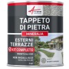 Kit Tappeto di Pietra per Esterni - Terrazza & Vialetti (Granuli di Marmo + Resina PU UV): MINERALIA