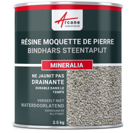 Ééncomponent polyurethaanhars voor steentapijt : MINERALIA 2