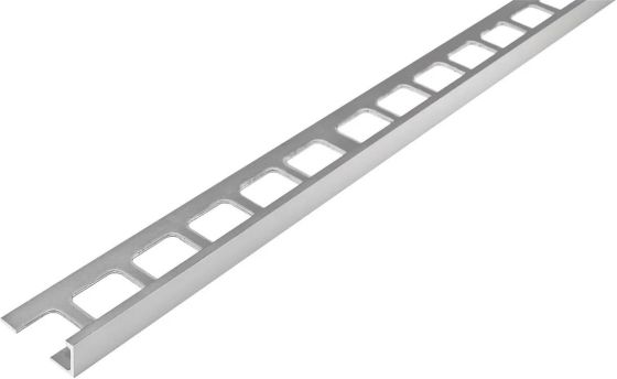 Rails de Guidage Aluminium Moquette de Pierre - Profil Anodisé Droit ou Cintrable - Réglage Épaisseur & Nivelage