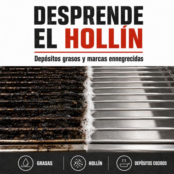 Limpiador desengrasante cocina - LIMPIADOR DE GRASAS Y HOLLÍN