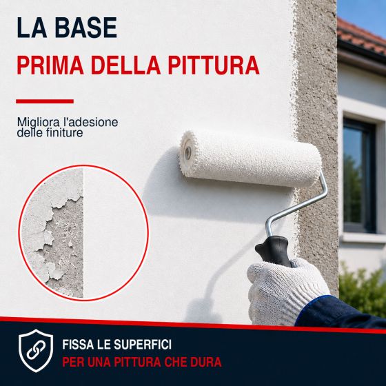 Idrorepellente antipolvere per superfici porose, pre-verniciatura: ARCAFIX