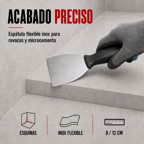 Espátula para enlucido y hormigón pulido - Llana americana Outil Parfait