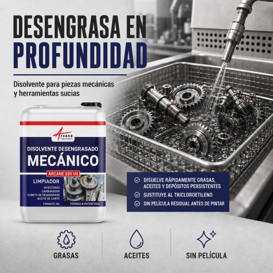 DESENGRASANTE PARA PIEZAS MECÁNICAS - Disolvente de desengrase mecánico Limpiador de inyector de carburador Fuente de grasa acei