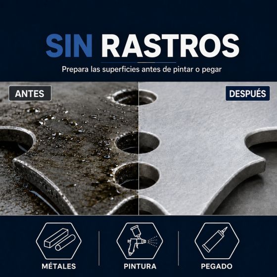 DESENGRASANTE PARA PIEZAS MECÁNICAS - Disolvente de desengrase mecánico Limpiador de inyector de carburador Fuente de grasa acei