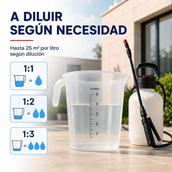 Limpiador renovador de revocos para fachadas - RENOVADOR DE FACHADAS