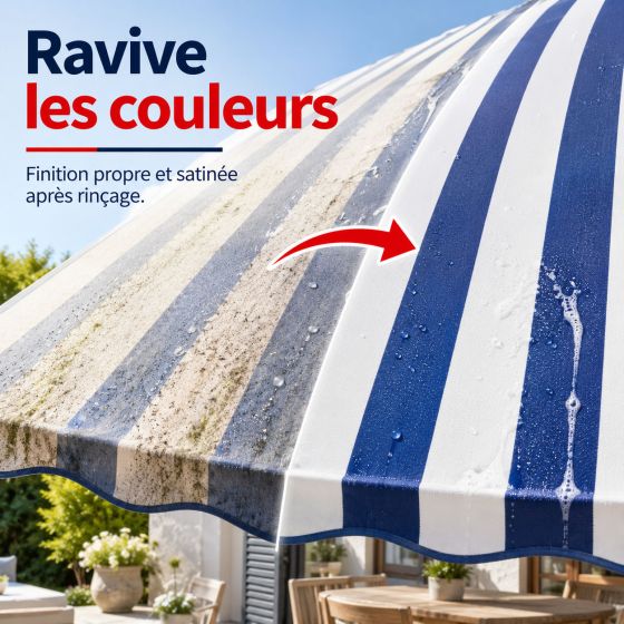 Nettoyant toile de store parasol moquette - NETTOYANT TOILES ET TEXTILES