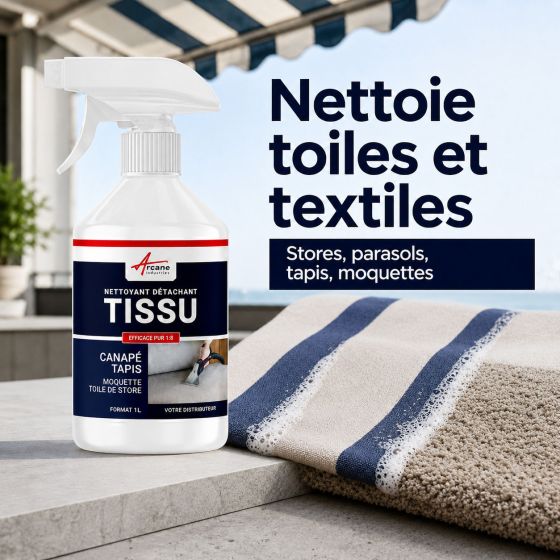 Nettoyant toile de store parasol moquette - NETTOYANT TOILES ET TEXTILES