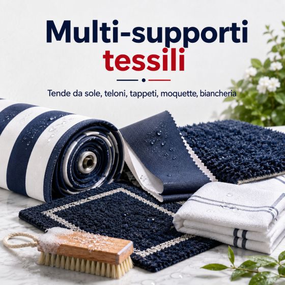 Detergente per tappeti, tende da sole, moquette, tele e tessuti