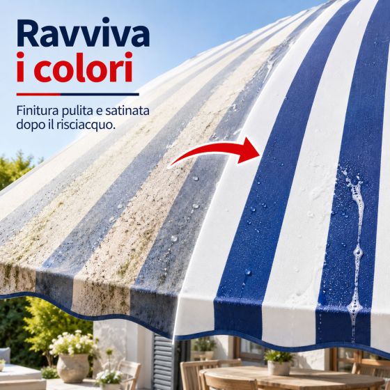 Detergente per tappeti, tende da sole, moquette, tele e tessuti