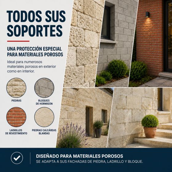 Tratamiento antihumedad para paredes húmedas, Barrera impermeable ARCAFLUID - 14