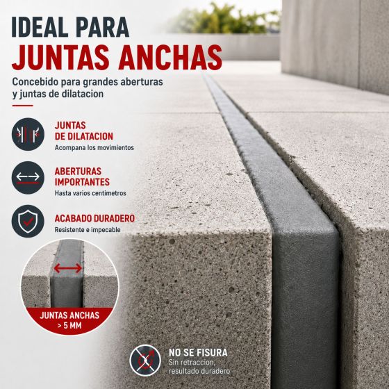 Mortero para grietas en muros - ARCAFLEX