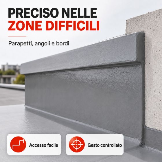 Pennello universale per applicazione resina, epossidica, vernice e vernice trasparente