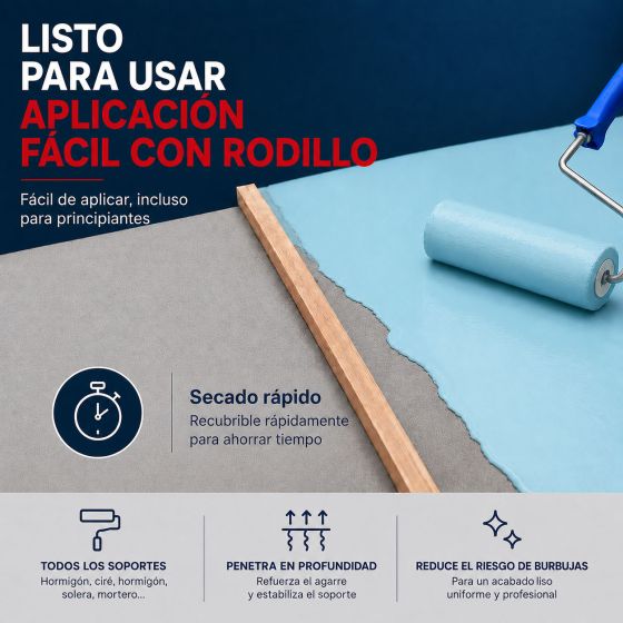 Imprimación universal para microcemento
