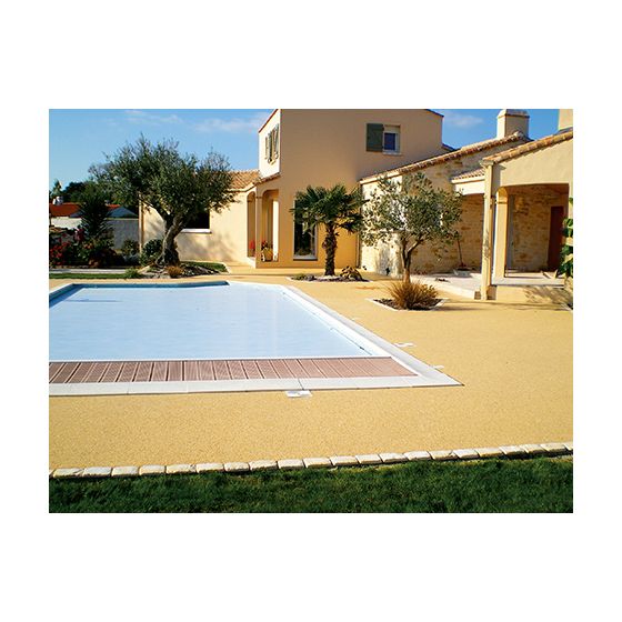 Plaque drainante pour moquette de pierre et gazon synthétique - Support alvéolaire extérieur : NIDAGREEN