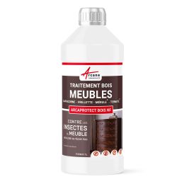 Traitement meuble en bois - Protection insecte du bois et vermoulu : ARCAPROTECT BOIS NF