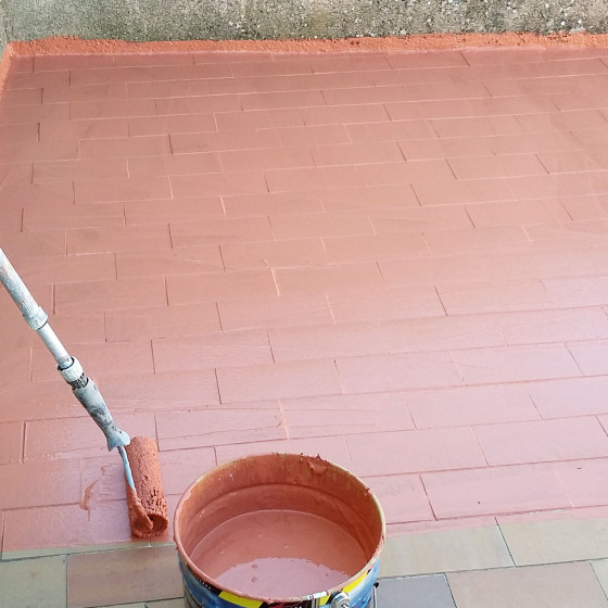 Pintura de impermeabilización para terraza - Revestimiento exterior a base de resina: ARCATERRASSE