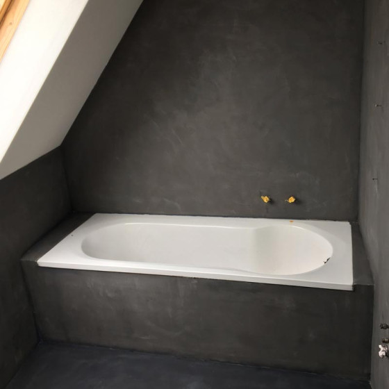 béton ciré salle de bain - KIT BETON CIRE SALLE DE BAINS