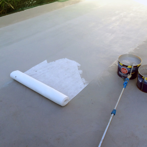 Waterdichte verf voor terrassen - Buitencoating op basis van hars: ARCATERRAS