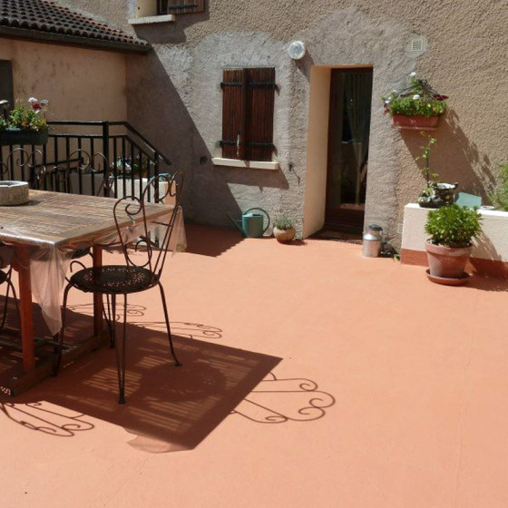 Pintura de impermeabilización para terraza - Revestimiento exterior a base de resina: ARCATERRASSE