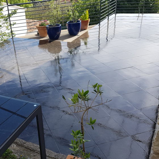 ARCACLEAR - 213 5 m², traffico privato, supporto poroso Trasparente - Finitura Lucida