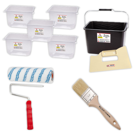 Applicatiegereedschap voor waterdichtingshars