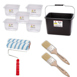 Attrezzi per l'applicazione di pittura per piscina Kit