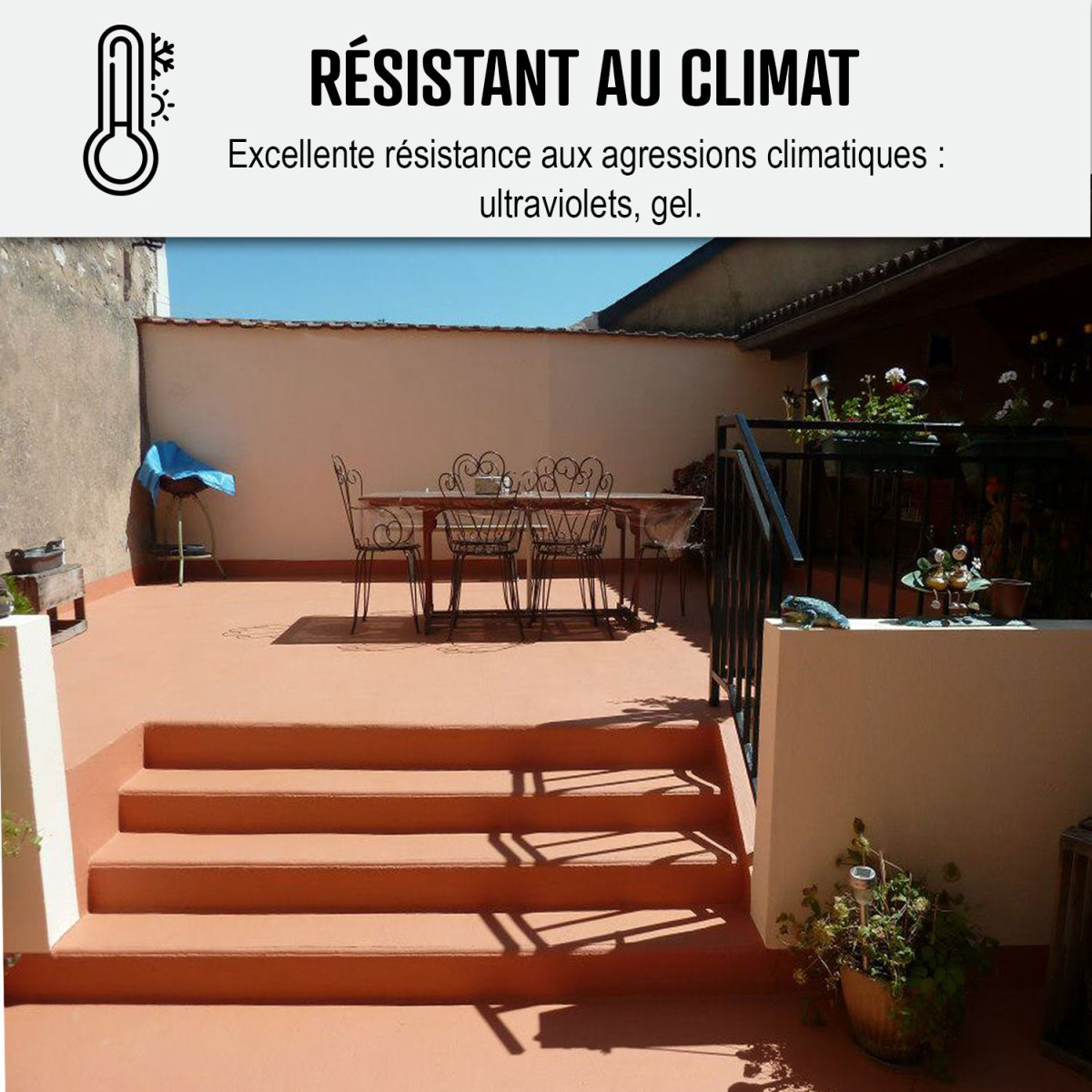 Peinture terrasse pour étanchéité extérieure, ARCATERRASSE